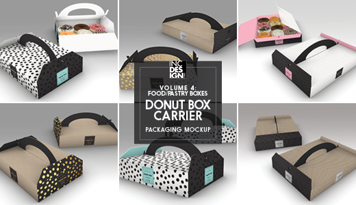 PastryBox4 Donut Carrier